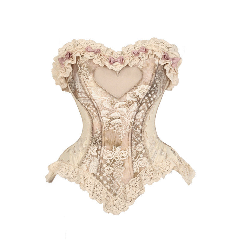 thumbnail for Blood supply original ◆ Poetry box of the god of love, love fishbone corset, rococo waist slim top, Halloween