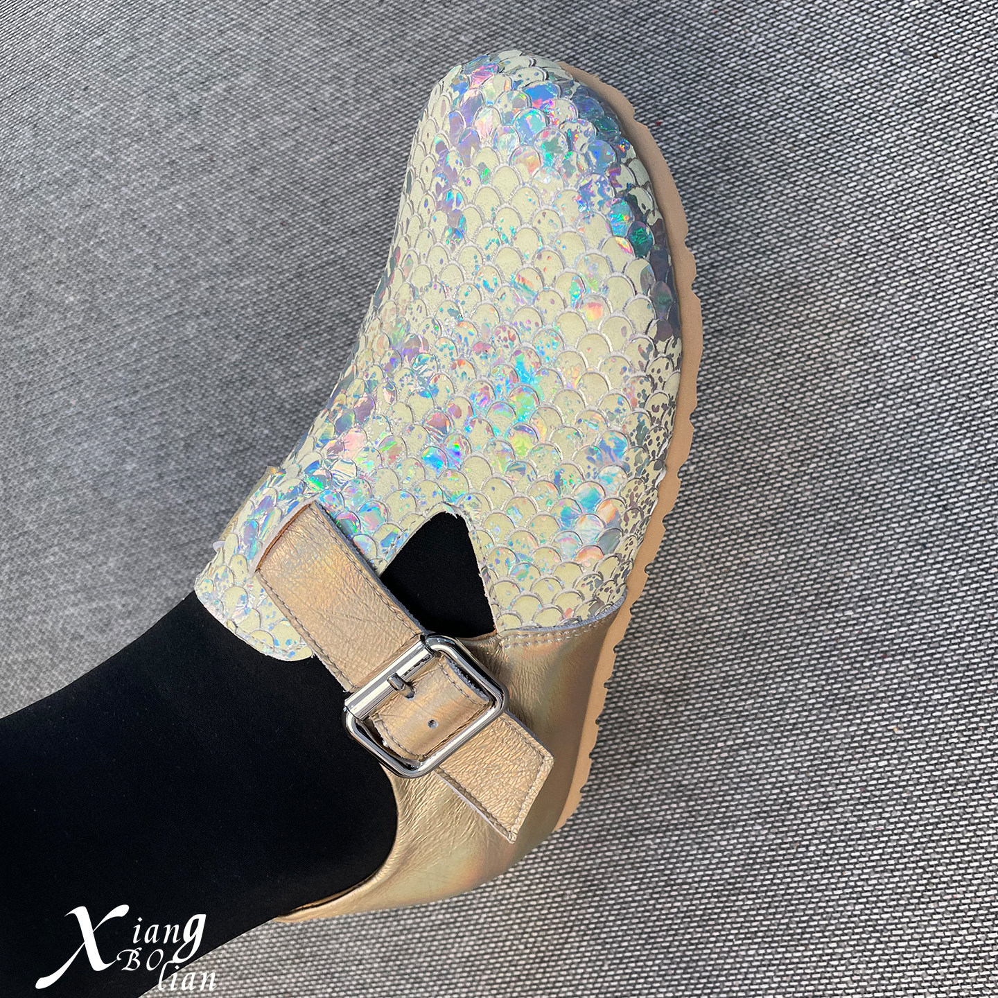 YANGDASHU博肯鞋厚底深口单鞋女