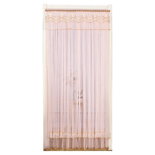 夏天防蚊门帘新款家用夏季纱门帘子防蚊蝇厨房隔断装饰挂帘免打孔