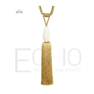 【单支装】SINGLE TASSEL TIEBACK安纳西单头大穗挂球吊球绑穗