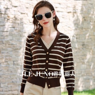 断码 君奴丽人2025秋款 清仓139元 天丝衫 莱赛尔天丝针织衫 长袖