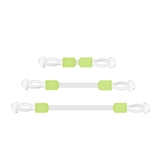 Подгрупп вилка силиконовой силиконовой кремний Seter Double Hook Фиксированный африканский бобовый дивизион разделитель сепаратор против рыбалки.