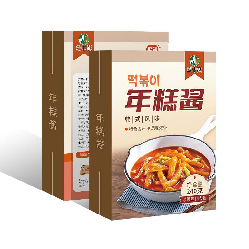 云中燕韩式炒年糕酱无需调味商用图片