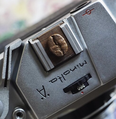 富士胡桃木咖啡豆热靴盖适配xt/xm/x100/gf