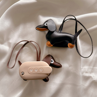 适用宏光mini钥匙套马卡龙miniev宝骏gameboy五菱迷你车包壳扣狗