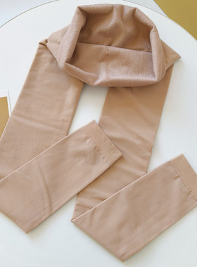 加大码九分光腿神器女秋冬加厚薄绒肉色丝袜加绒连裤袜9分打底袜