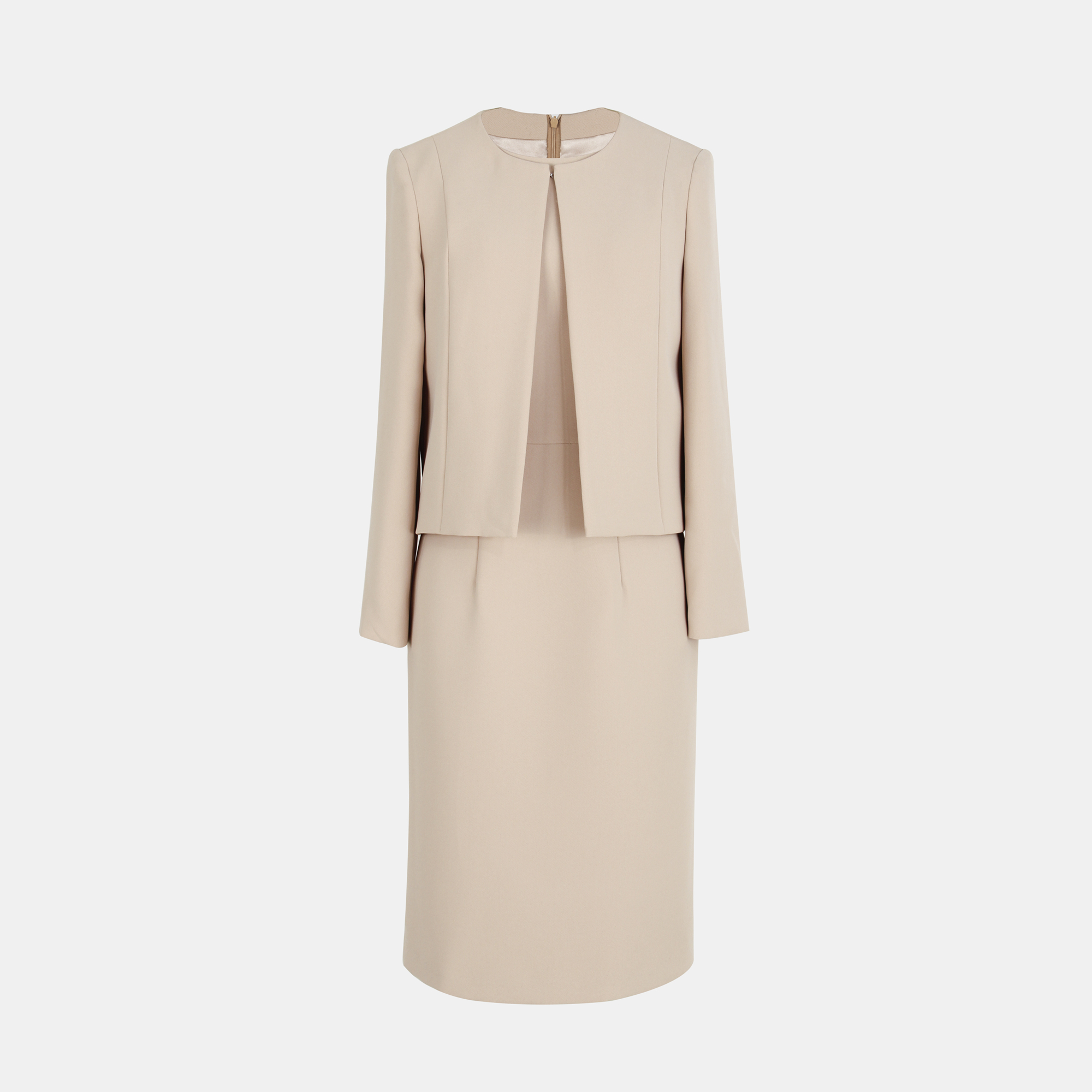 仿醋酸斜纹气质时尚套装