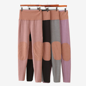 新款 双面德绒女内穿秋裤 2025秋冬季 无痕发热加绒保暖裤 高腰打底裤