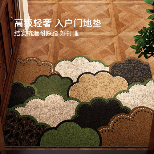 丝圈入户门垫防滑可裁剪定制脚垫