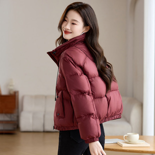 流行超好看小个子女短款 宽松保暖轻薄羽绒服时尚 外套 新款 2024冬季