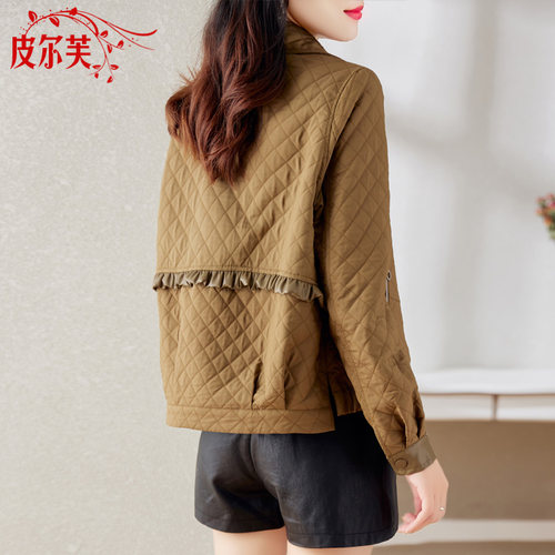 时尚宽松休闲今年流行短款外套