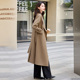 今年流行英伦风风衣外套女2026秋冬季 过膝大衣 高级感收腰显瘦长款