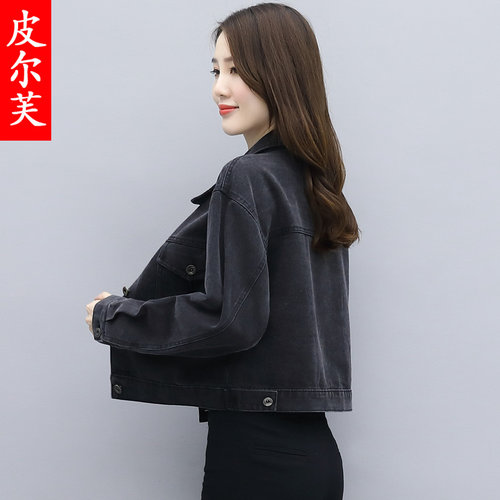 休闲修身百搭潮流牛仔外套