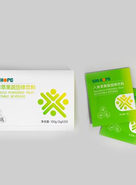 尚赫青萃固体饮料青翠一盒升级