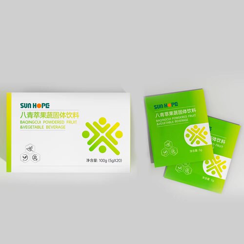 尚赫青萃固体饮料青翠一盒升级