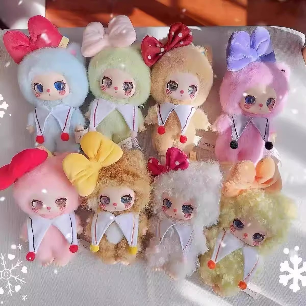 娃三岁 LIILA V3 LUCKY CAT 莉拉三代毛绒盲盒