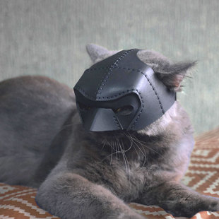 猫面具/横桶包/胸包/旅行包/迷你水桶包-手工皮具图纸