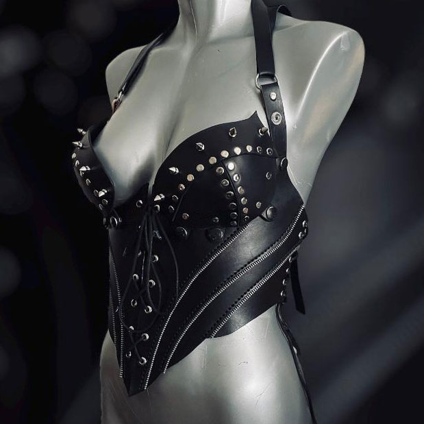 黑鲨胸衣/逗号背包/柴油挎包/篮子挎包/仿发财桶-手工皮具PDF图纸