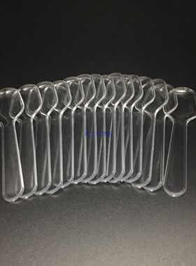 迷你小号透明试吃一次性勺子冰淇淋小吃食品布丁酸奶雪糕塑料勺子