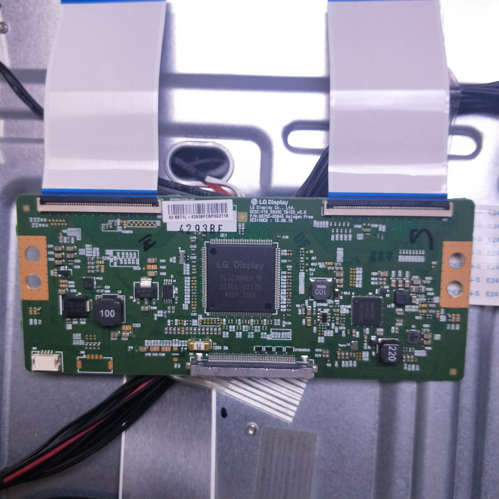 拆机 创维43e6000 康佳led43r60000u逻辑板6870c-0584a 实图