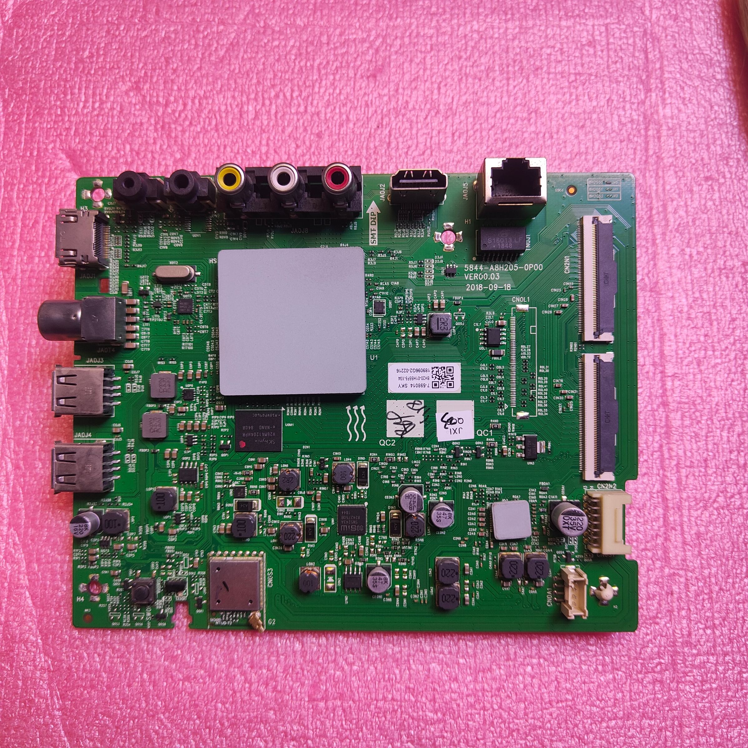 原装 创维 55F5主板5844-A8H205-0P00配屏RDL550WY(LD0-70J)