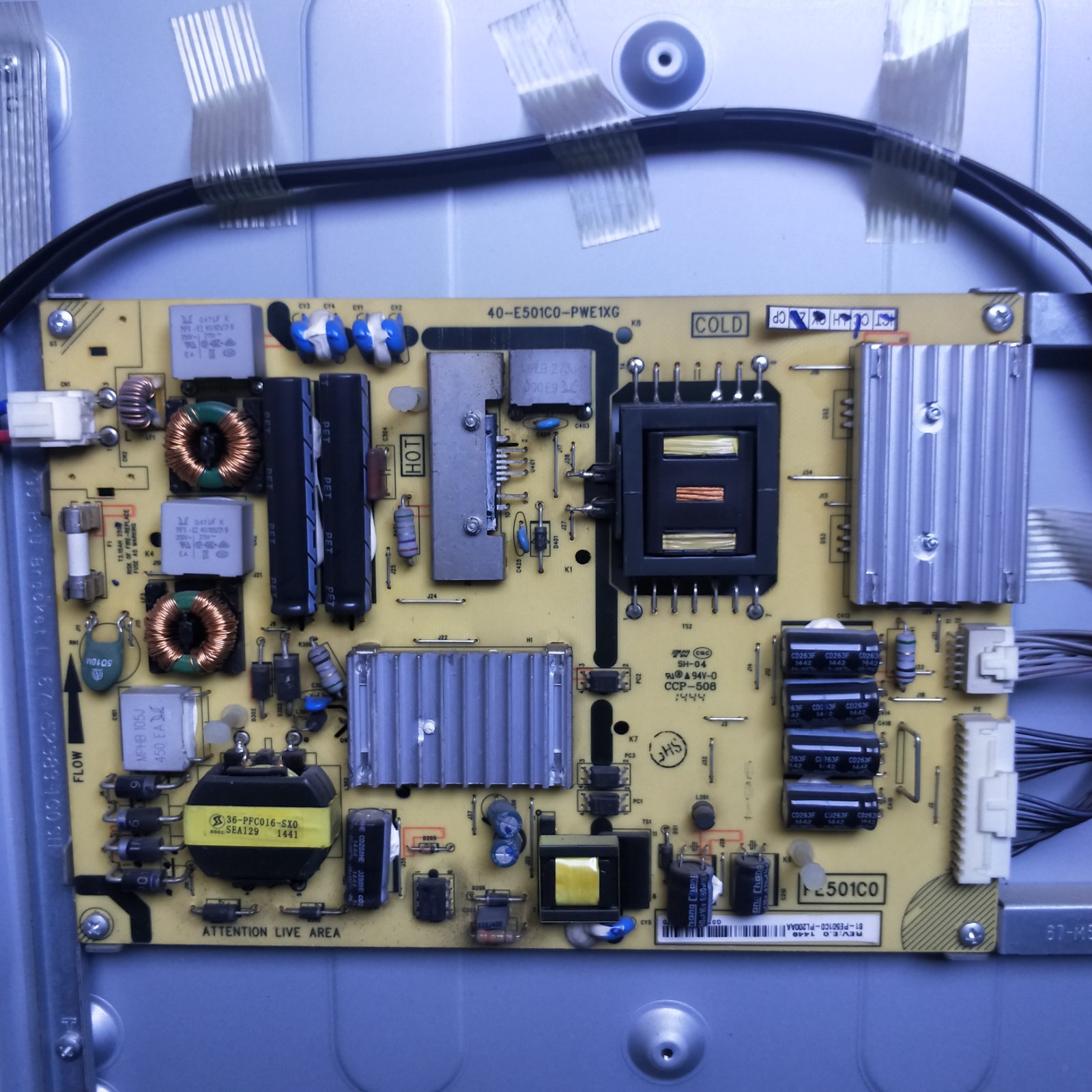 原装TCL L50M90-UD L49E6700A-UD 电源板 40-E501C0-PWE1XG