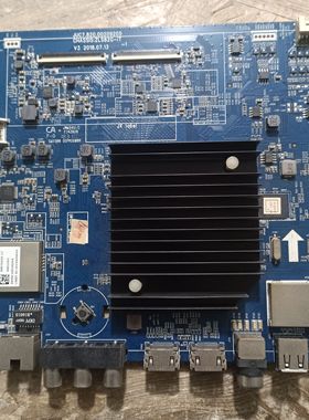 原装长虹65Q5T主板JUC7.820.00209205屏C650U17-E4-A实拍图