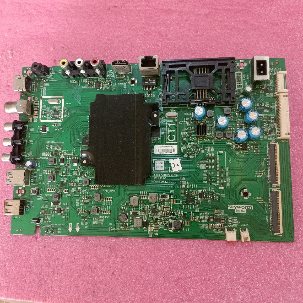 原装创维55D10主板5800-A8H520-1P00屏RDL550WY(BG0-000)