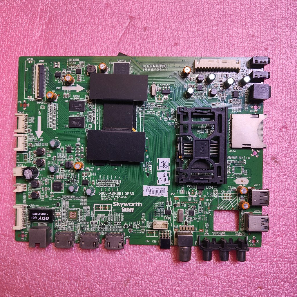 原装 创维 49E710U主板5800-A8R991-0P30/20配屏REL490WY(LD0-310