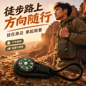 迷你高精度户外儿童指南针