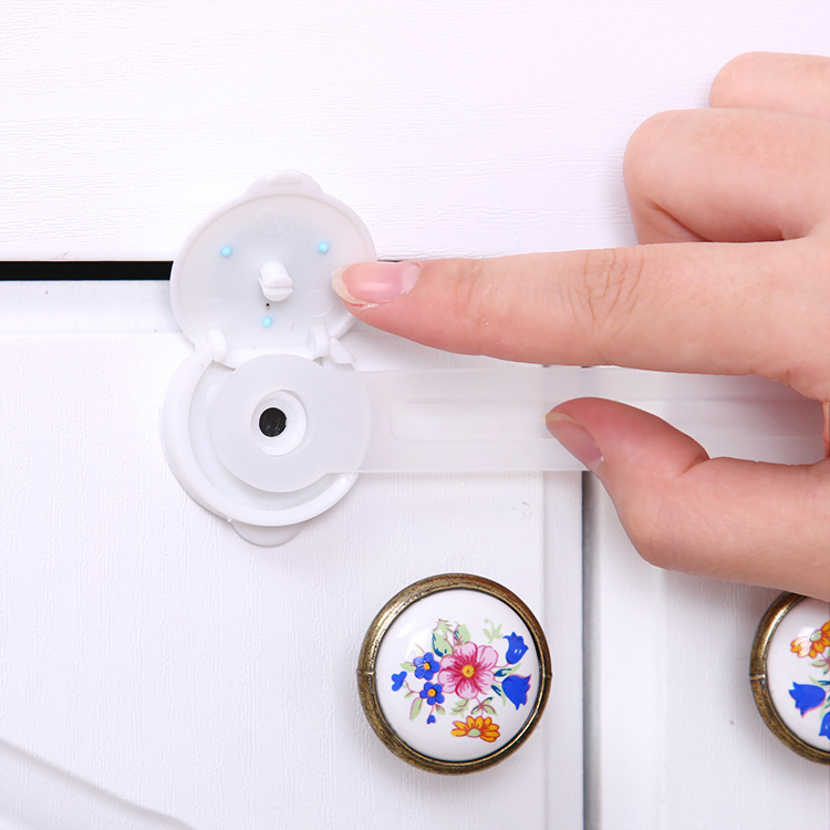 Lengthened multifunction baby baby child safety lock drawer cabinet door refrigerator splines lock safety clasp
