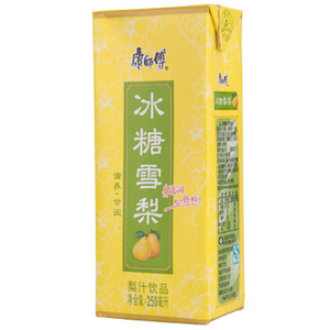 康师傅 冰糖雪梨250ML/包（6件起售）饮料饮品