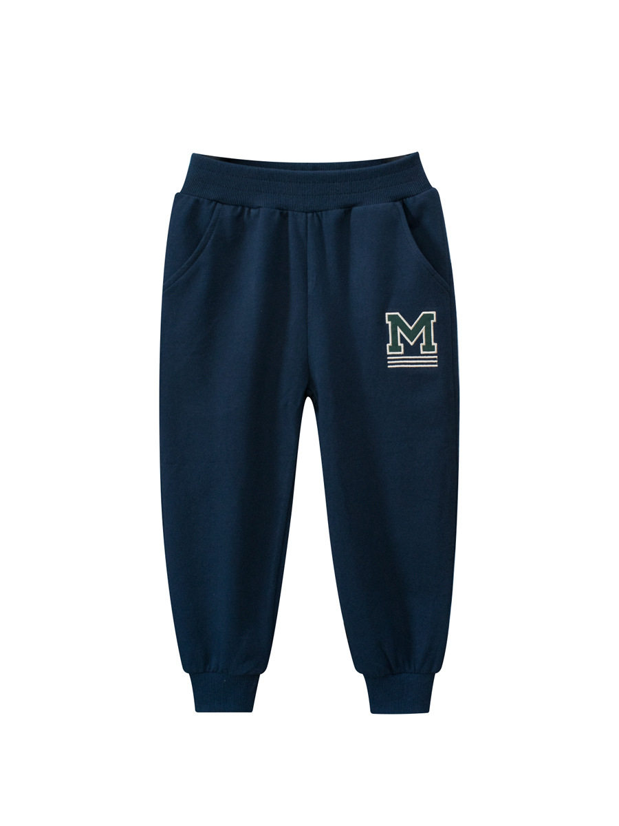 男童运动裤春秋季2026新款宝宝纯棉薄款长裤儿童春装中小儿童裤子