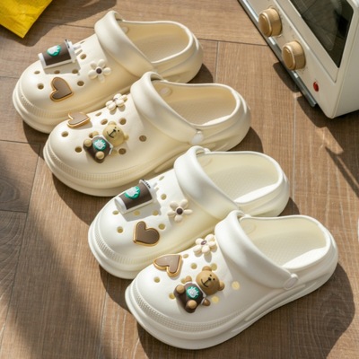 洞洞鞋女款厚底防滑卡通百搭外穿