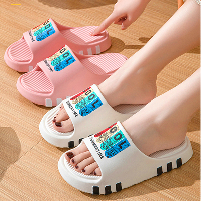 室内家居拖鞋情侣浴室外穿加厚底