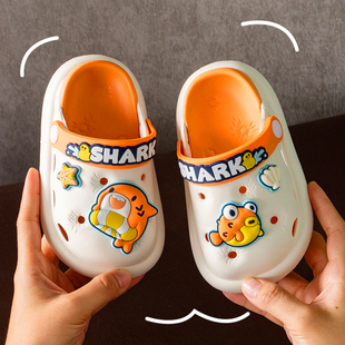 2026新款儿童拖鞋夏季男童女孩洞洞鞋软底防滑女宝宝凉拖沙滩海边