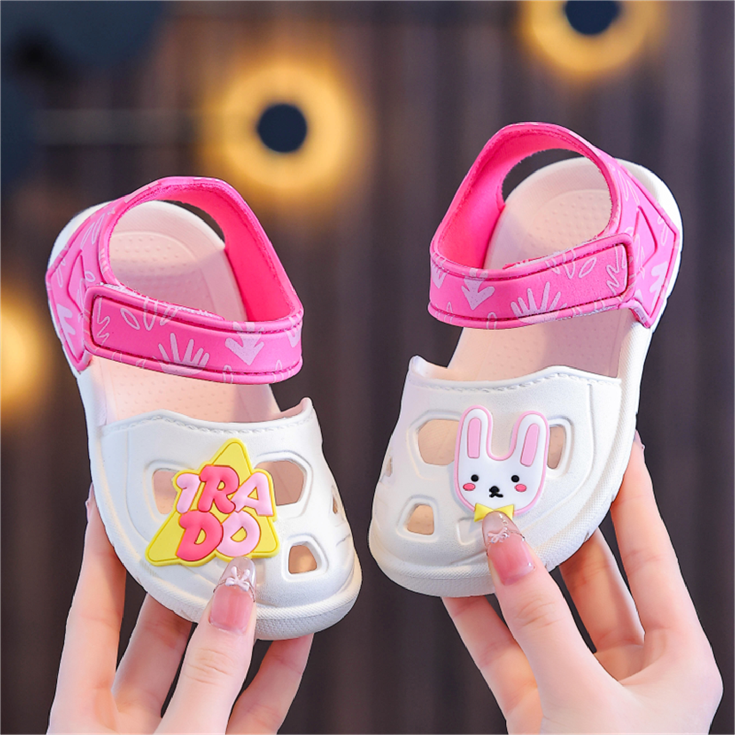 幸福玛丽儿童公主凉鞋2026夏防滑软底女孩速干宝宝防水包头沙滩鞋,童鞋/婴儿鞋/亲子鞋,凉鞋,淘宝优惠券,粉丝福利购,淘宝优惠卷