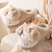 秋冬季 2026新款 男款 冬家用女士棉拖鞋 室内家居 防滑厚底毛绒毛拖鞋