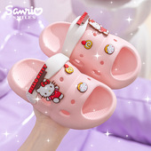 女童库洛米 女童美乐蒂防滑卡通宝宝夏季 正品 三丽鸥室内儿童凉拖鞋