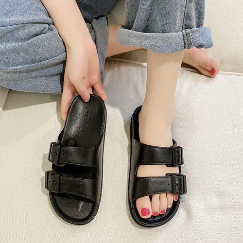 夏季拖鞋女外休闲时尚两带博肯