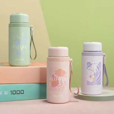 康林316不锈钢保温杯女高颜值迷你随手杯小容量茶杯学生便携水杯