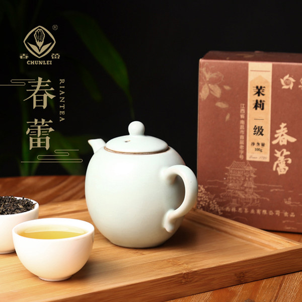 江西老字号 春蕾 一级茉莉花茶 100g 天猫优惠券折后￥10包邮（￥40-30）