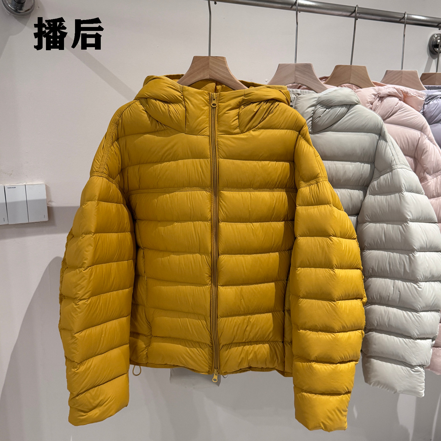 正宗90白鸭绒包质检排骨羽绒服