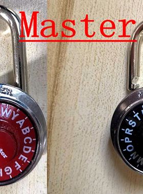 master玛斯特固定字母旋转保险柜健身房更衣柜宿舍数字密码挂锁