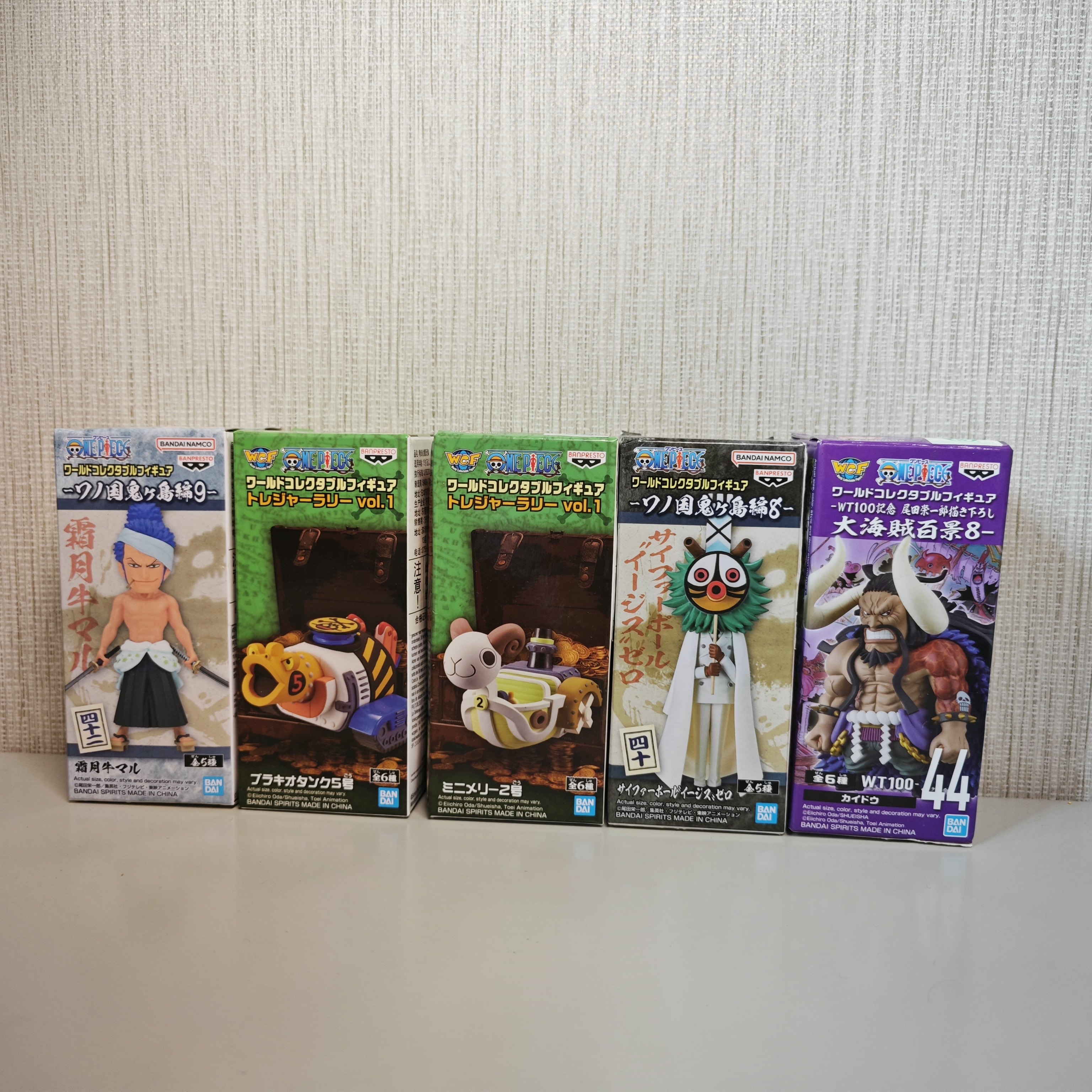 海贼王 wcf 凯多 cp0 玛哈 梅丽号 腕龙号 霜月牛丸 正版手办模型