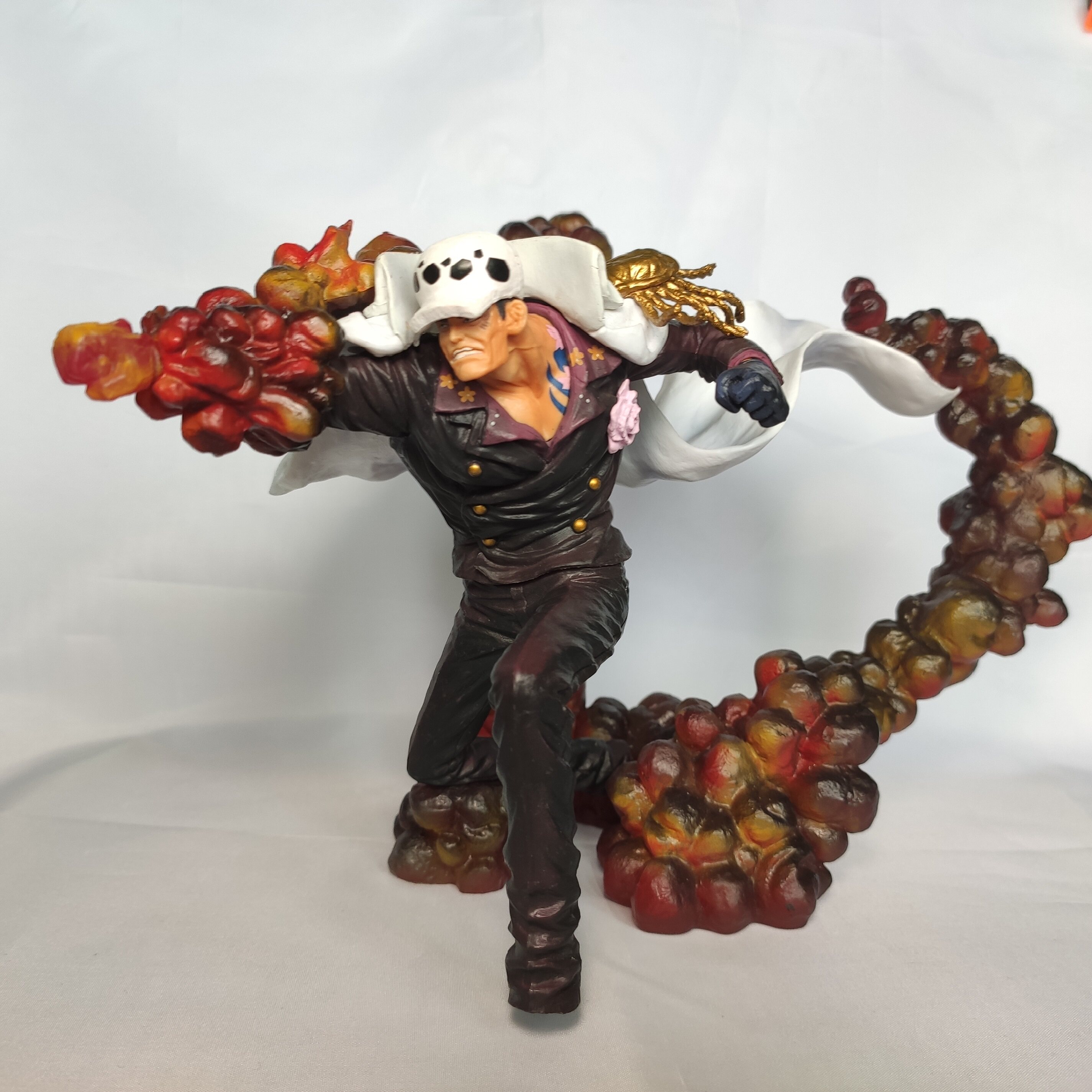 海贼王 Figuarts Zero 赤犬 海军 三大将  正版散货 手办模型缺件