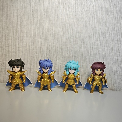 圣斗士星矢 tamashii box 童虎 艾俄洛斯 米罗 阿布罗狄 正版手办