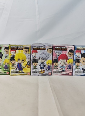 全职猎人 adverge 小杰 奇犽 酷拉皮卡 雷欧力 西索 正版手办模型