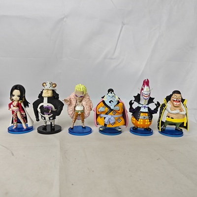 海贼王 wcf 七武海 熊 女帝 明哥 甚平 莫利亚 正版散货 手办模型