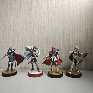 任天堂 amiibo 火焰纹章 罗伊 库洛姆 露琪娜 神威 正版手办 模型